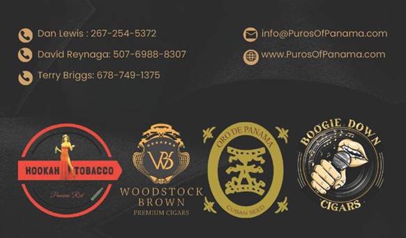 A business card with different logos

Description automatically generated